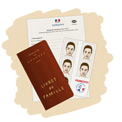 La demande de permis de visite