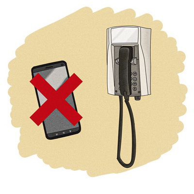 Téléphoner en prison